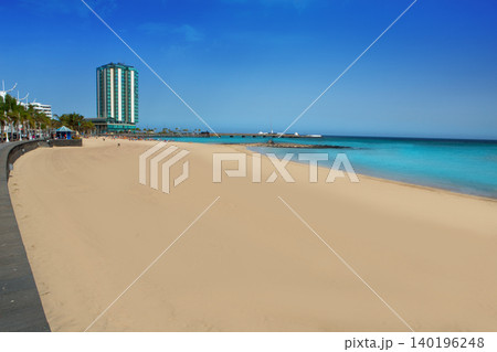 Arrecife beach Playa del Reducto in Lanzarote 140196248