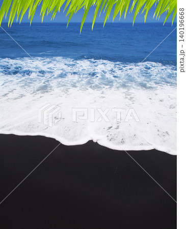 Black sand beach in Tenerife at Canary Islands Black sand beach in Tenerife at Canary Islands 140196668