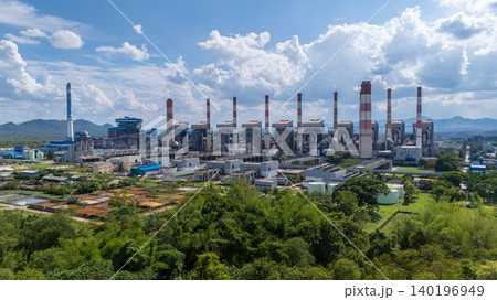 Maemoh Power Plant, Mae Moh Power Station, Thailand coal fired power plant located in Lampang. Maemoh Power Plant, Mae Moh Power Station, Thailand coal fired power plant located in Lampang. 140196949