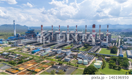 Maemoh Power Plant, Mae Moh Power Station, Thailand coal fired power plant located in Lampang. 140196950