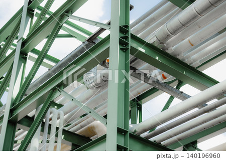 Oil and Gas Production Transport Pipeline System for Petroleum and Petrochemical Transfer to Plant Oil and Gas Production Transport Pipeline System for Petroleum and Petrochemical Transfer to Plant 140196960