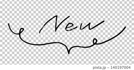 Stylish speech bubble design for "New" to indicate new arrivals and new products. Stylish speech bubble design for "New" to indicate new arrivals and new products. 140197004
