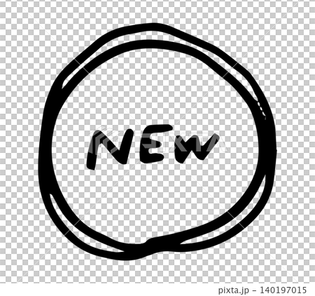 A stamp-style design element that indicates "NEW" as a new arrival. A stamp-style design element that indicates "NEW" as a new arrival. 140197015
