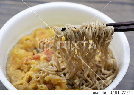 カップ麺 蕎麦 カップ麺 蕎麦 140197774