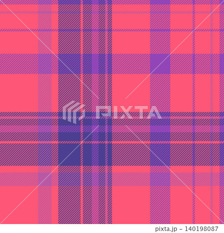 Image vector textile plaid, chinese new year background fabric pattern. Christmas card tartan check seamless texture in red and indigo colors. Image vector textile plaid, chinese new year background fabric pattern. Christmas card tartan check seamless texture in red and indigo colors. 140198087