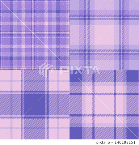Stylish plaid collection branding systems. Distinct tartan patterns strengthen identity. Vector construction supports edits. 140198151