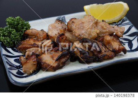 鶏ハラミ 塩焼き 鶏ハラミ 塩焼き 140198378