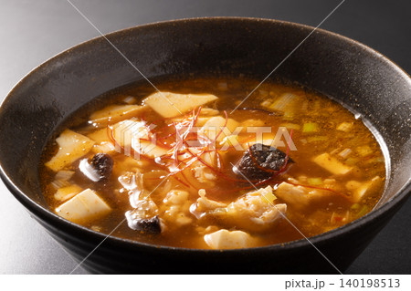 麻辣スープ(豆腐 鶏ひき肉 椎茸) 麻辣スープ(豆腐 鶏ひき肉 椎茸) 140198513