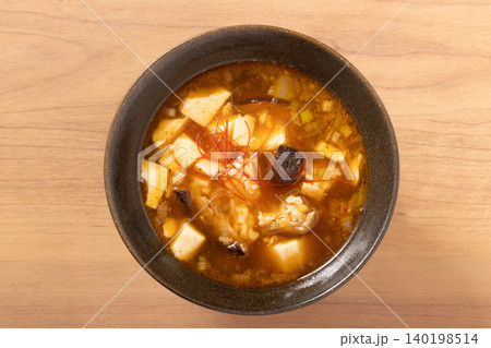 麻辣スープ(豆腐 鶏ひき肉 椎茸) 麻辣スープ(豆腐 鶏ひき肉 椎茸) 140198514