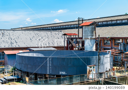 群馬 富岡製糸場 鉄水溜 群馬 富岡製糸場 鉄水溜 140199089