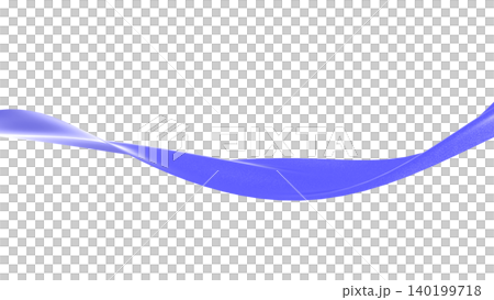 Twisted wave lines make a striking impact on the presentation cover; white background CG 140199718