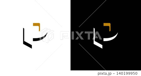 Unique and modern letter P initials logo design Unique and modern letter P initials logo design 140199950