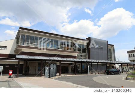 姫新線 本竜野駅の橋上駅舎 姫新線 本竜野駅の橋上駅舎 140200346