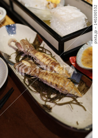 Fresh Seafood Platter with Squid and Seaweed Fresh Seafood Platter with Squid and Seaweed 140200532