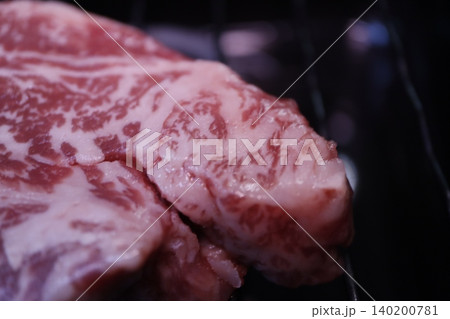 Marbled Beef Close-Up Marbled Beef Close-Up 140200781