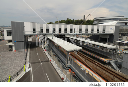 山陽本線に新しくできた手柄山平和公園駅 山陽本線に新しくできた手柄山平和公園駅 140201383