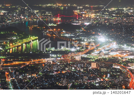 皿倉山の夜景 皿倉山の夜景 140201647