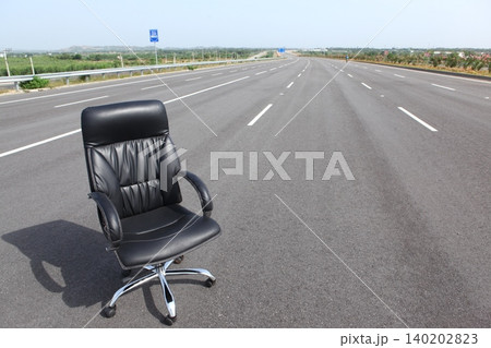 Sofa Chair on road 140202823