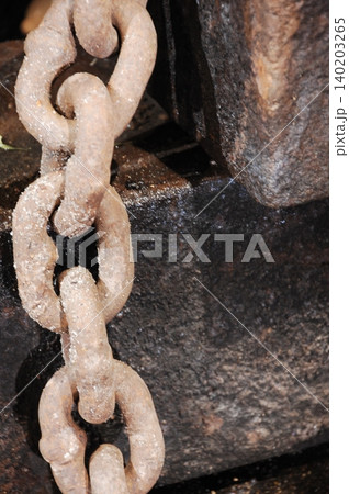 Rusted Metal Chain Rusted Metal Chain 140203265