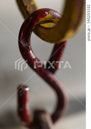 Rusted Metal Chain 140203282