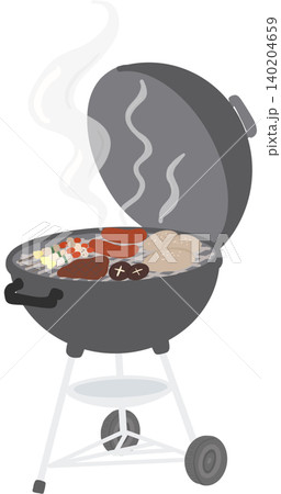Festive food, barbecue grill filled perfect for Independence Day celebrations. Festive food, barbecue grill filled perfect for Independence Day celebrations. 140204659