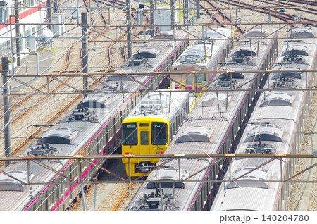 若葉台検車区の京王線版ドクターイエロー 140204780