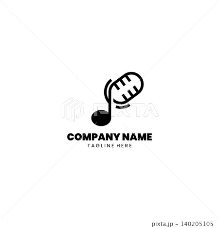 note podcasts logo Design vector note podcasts logo Design vector 140205105