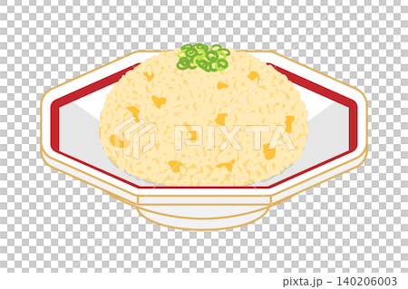 Illustration of fried rice Illustration of fried rice 140206003