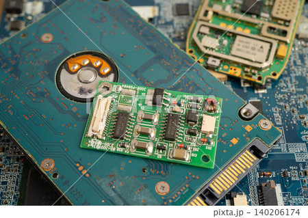 Repairing and upgrade circuit mainboard of notebook, electronic, computer hardware and technology. 140206174