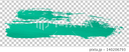 green brush isolated on transparent background green watercolor green brush isolated on transparent background green watercolor 140206793