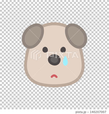 A dog with a dejected, sad face A dog with a dejected, sad face 140207007