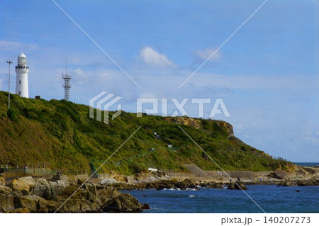 犬吠埼の風景 犬吠埼灯台 犬吠埼の風景 犬吠埼灯台 140207273