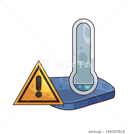 Illustration of Extreme Cold 140207629