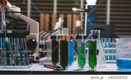 Researchers working in the clinical laboratory Researchers working in the clinical laboratory 140209702