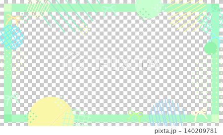 A girly, loose ribbon in vibrant colors and a round frame (16:9 aspect ratio) A girly, loose ribbon in vibrant colors and a round frame (16:9 aspect ratio) 140209781