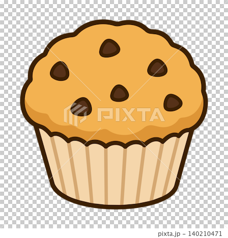 A bakery icon illustration inspired by homemade muffins. A bakery icon illustration inspired by homemade muffins. 140210471