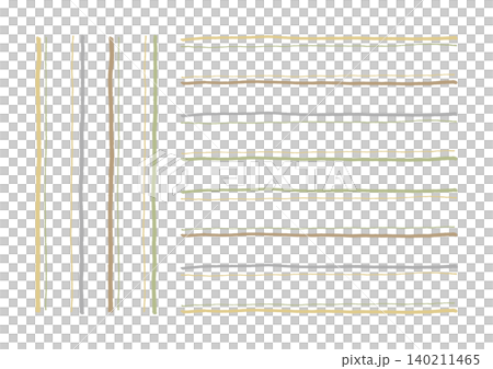 A set of hand-drawn vertical and horizontal double lines (yellow and green) composed of two lines of different thicknesses. A set of hand-drawn vertical and horizontal double lines (yellow and green) composed of two lines of different thicknesses. 140211465