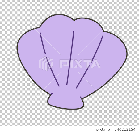 Purple seashell Purple seashell 140212154