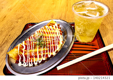 【大阪グルメ】一銭焼きとハイボール 【大阪グルメ】一銭焼きとハイボール 140214321