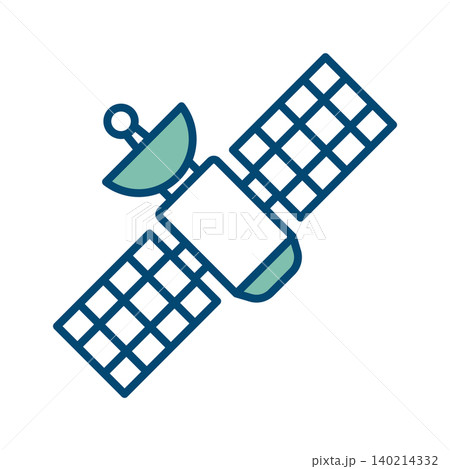 satellite icon vector design template in white background satellite icon vector design template in white background 140214332