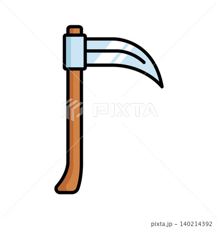 sickle icon vector design template in white background sickle icon vector design template in white background 140214392