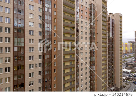 A fragment of new modern high-rise buildings A fragment of new modern high-rise buildings 140214679