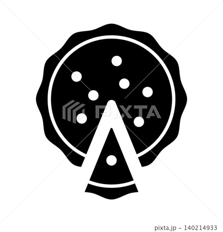 pie icon vector design template in white background pie icon vector design template in white background 140214933