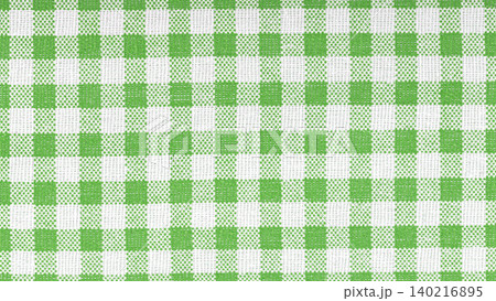 Textile background with Vichy check pattern 140216895