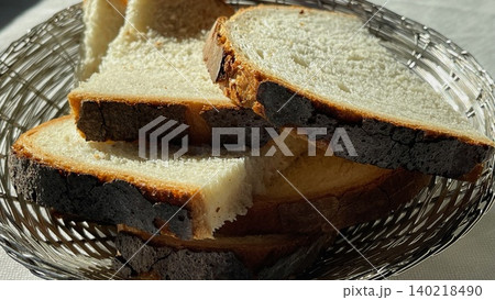 Rustic Bread with Golden Crust Texture Rustic Bread with Golden Crust Texture 140218490