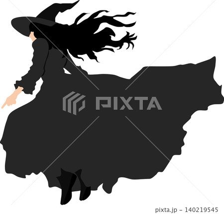 魔女のイラスト(ハロウィーン) 魔女のイラスト(ハロウィーン) 140219545