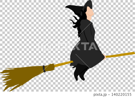 魔女のイラスト(ハロウィーン) 140220155