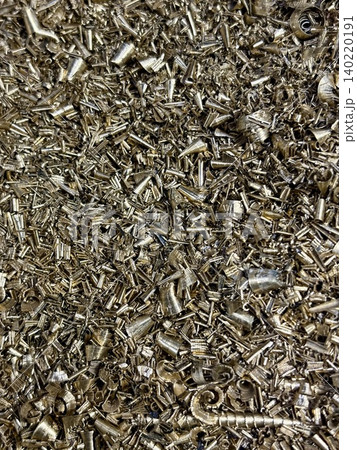 金属加工による切粉のテクスチャ素材 金属加工による切粉のテクスチャ素材 140220191