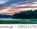夕焼けと尾瀬沼 夕焼けと尾瀬沼 140221174