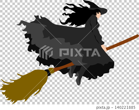 魔女のイラスト(ハロウィーン) 魔女のイラスト(ハロウィーン) 140221885